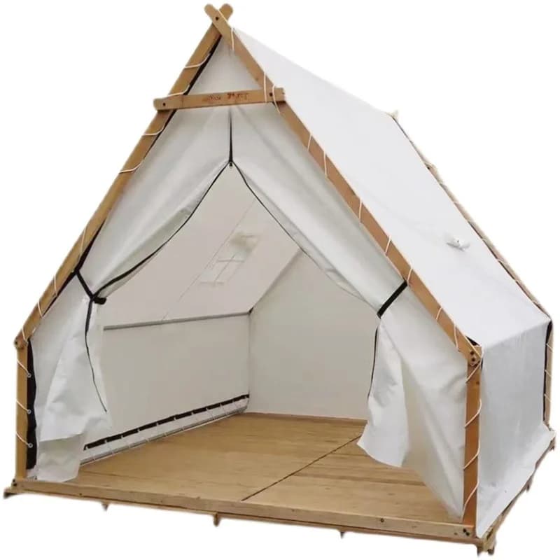 Tenda commerciale antipioggia della tenda del triangolo di campeggio esterna della tenda di lusso personalizzata