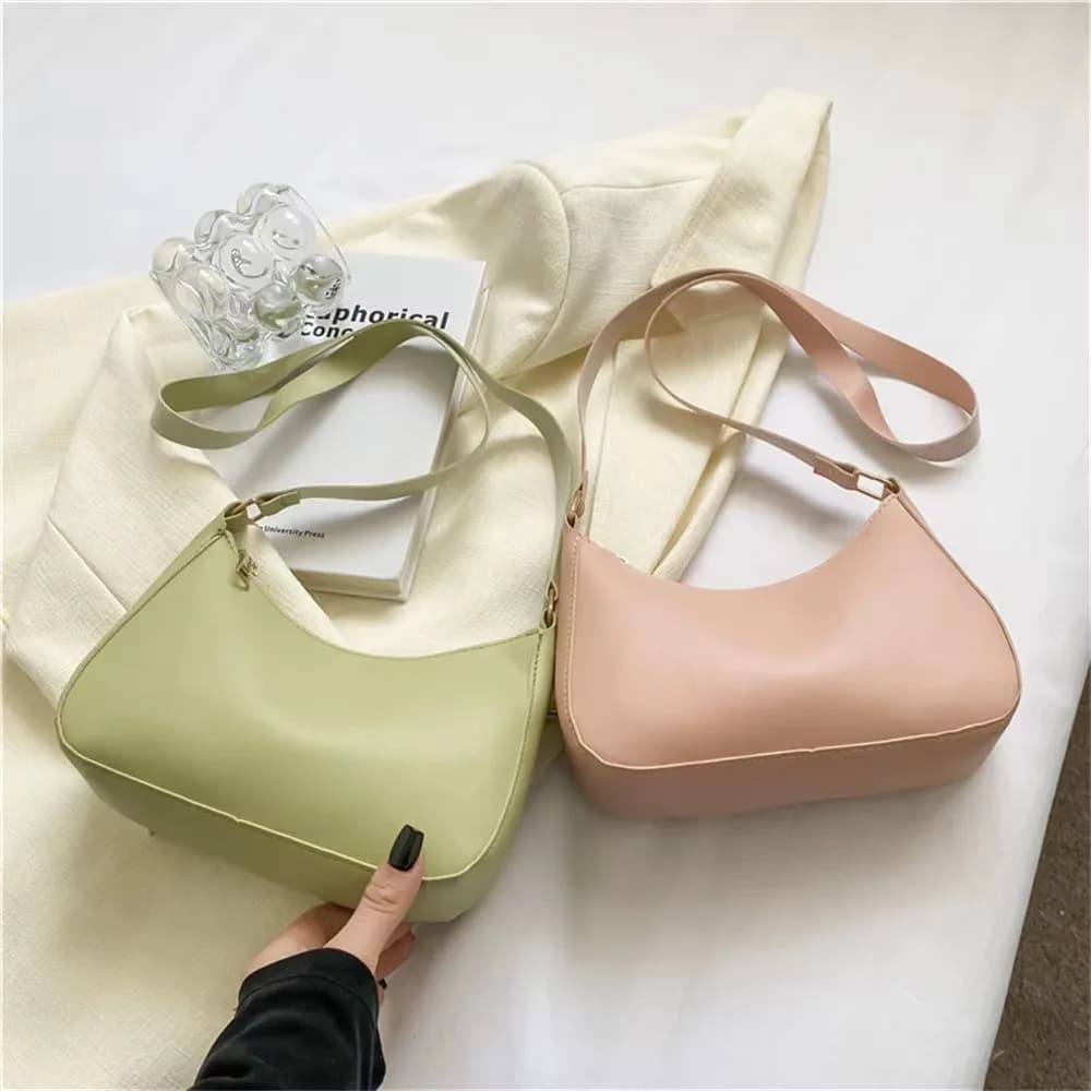 Borsa a tracolla semplice versione coreana alla moda Borsa casual Borsa a tracolla Borsa per ascelle