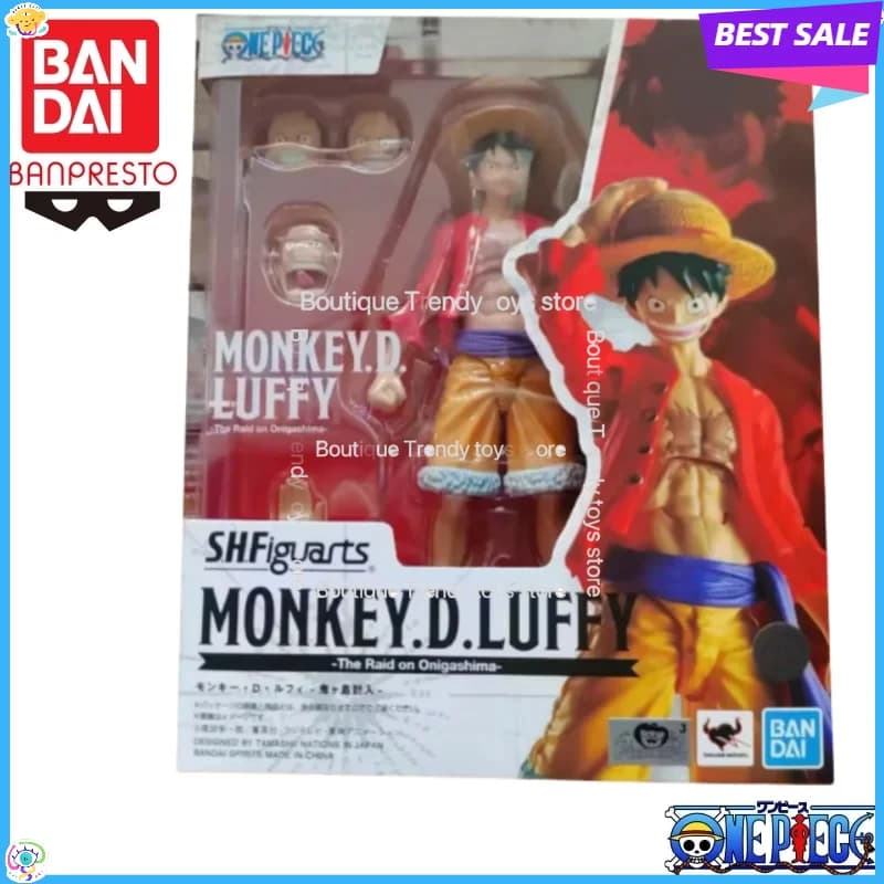 Disponibile - Bandai Originale S.H. Figuarts One Piece Monkey D. Luffy Action Figure Modello Bambola Nuovo di Zecca Confezionato Giocattolo Modellino Garage