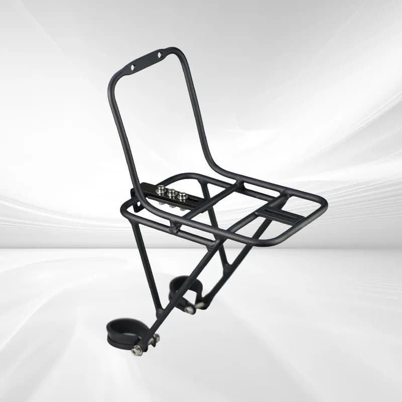 Universal Bikes Luggage Carrier Aluminum Alloy Front Rack Mountain Bike Basket Mount Bracket Front Fork Fastening Accessories