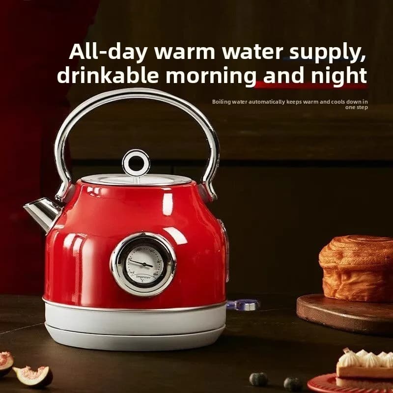 Retro Kettle Home B & B Hotel Hotel High-end 304 Stainless Steel 1.7 Liter Electric Kettle