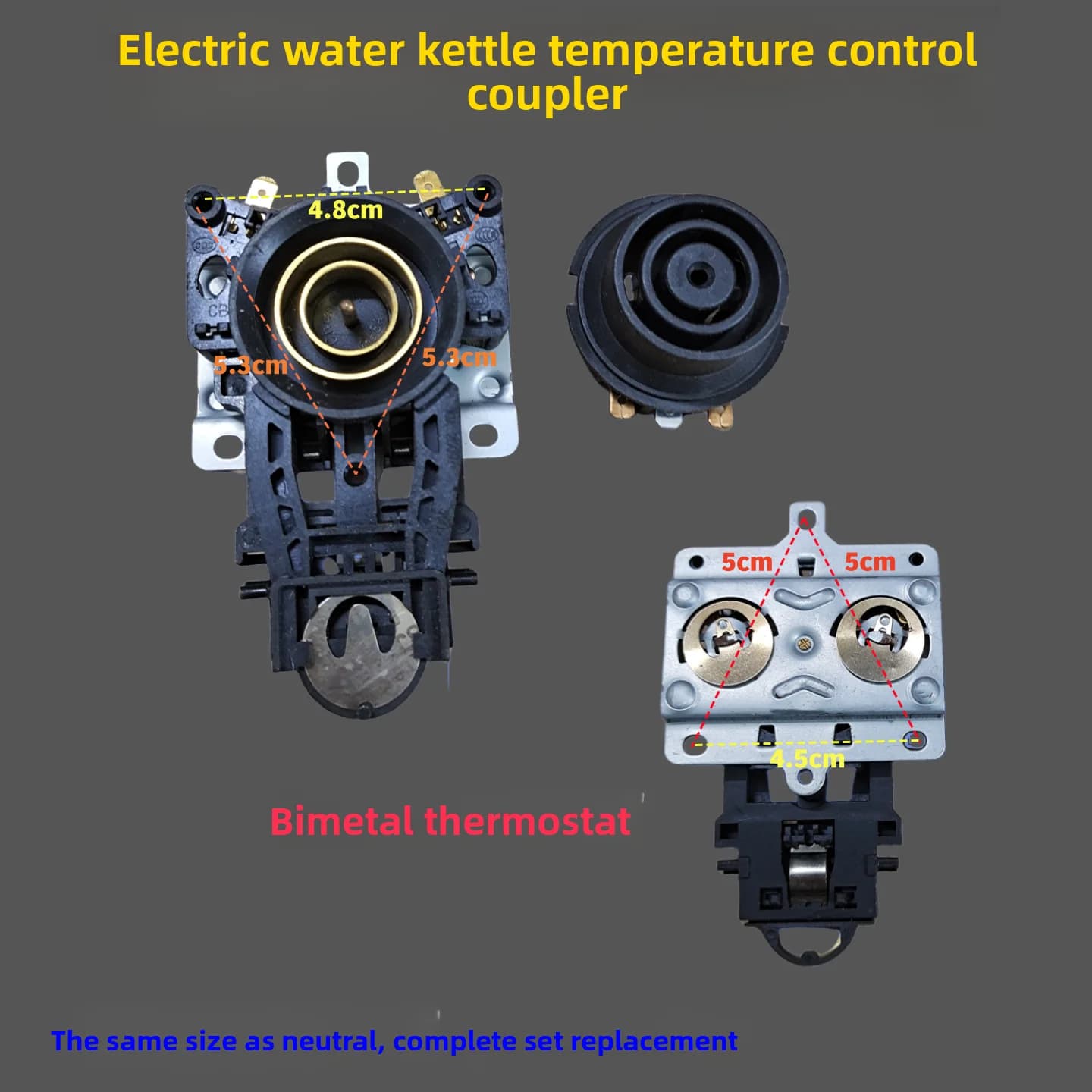 Adatto per accessori per connettori accoppiatore per controllo temperatura bollitore elettrico Midea Joyoung