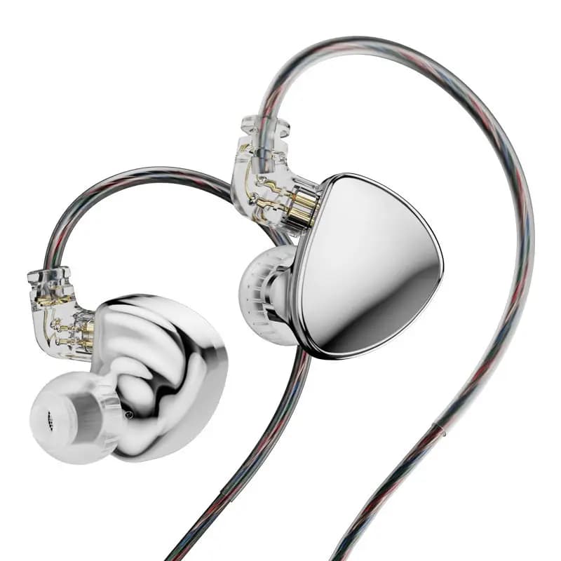 TRN MT5 Wired Earphone Dual Cavity Dynamic Driver HIFI Lossless Sound In Ear Sport Headset For Music Gaming