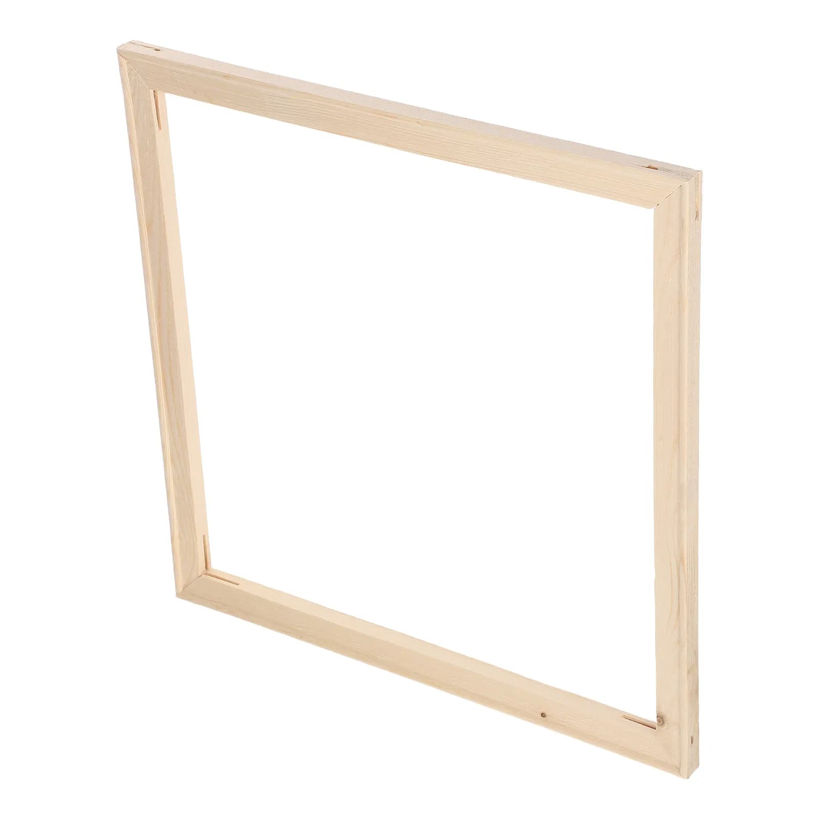 Premium Wood Frame 40x40cm, Lightweight Design for Art Exhibitions, Home Decoration, Poster Printing, Frame Images
