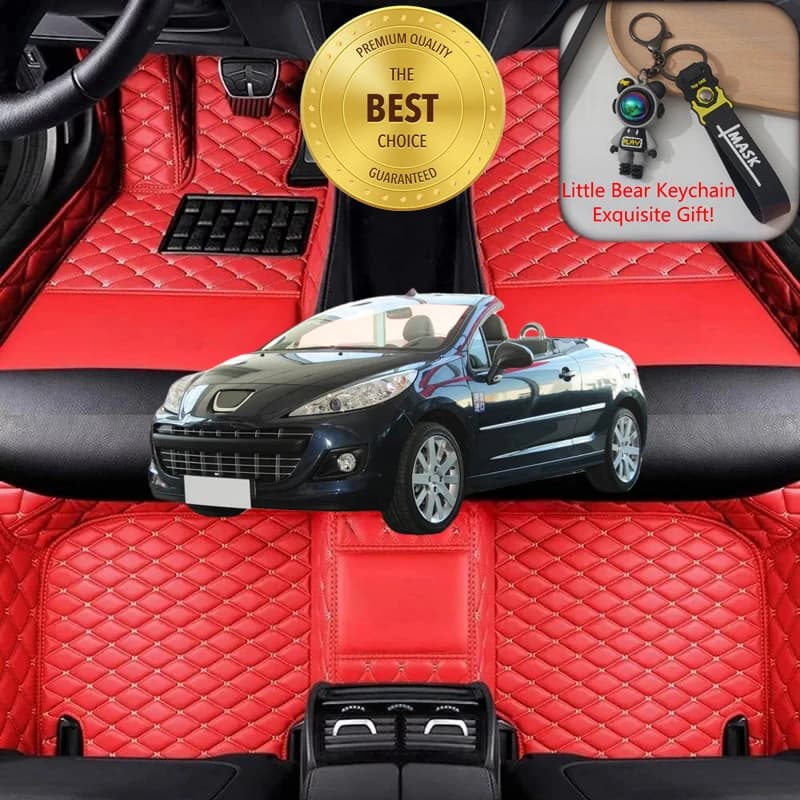 Customized for Peugeot 207 Cabriolet 2007-2015 Car Mats Luxury Car Accessories Car Mats Car Guide left/right