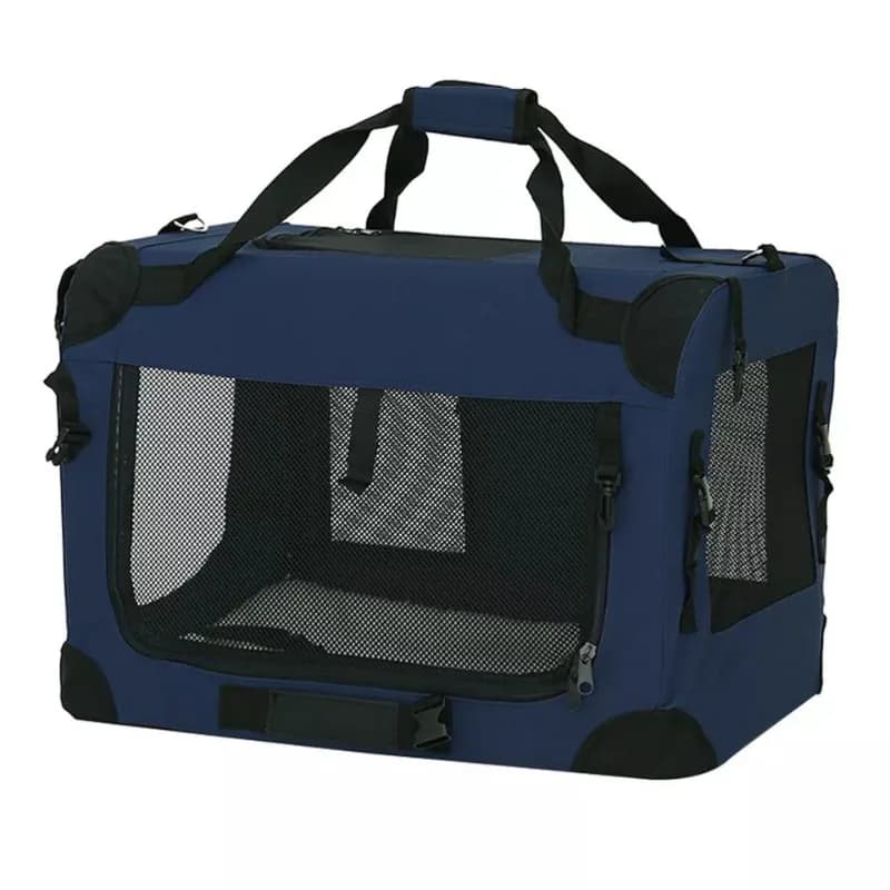 Borsa per animali domestici per auto Borsa portatile per cani Borsa per gattini Custodia pieghevole per cani Gabbia per animali posteriore di sicurezza