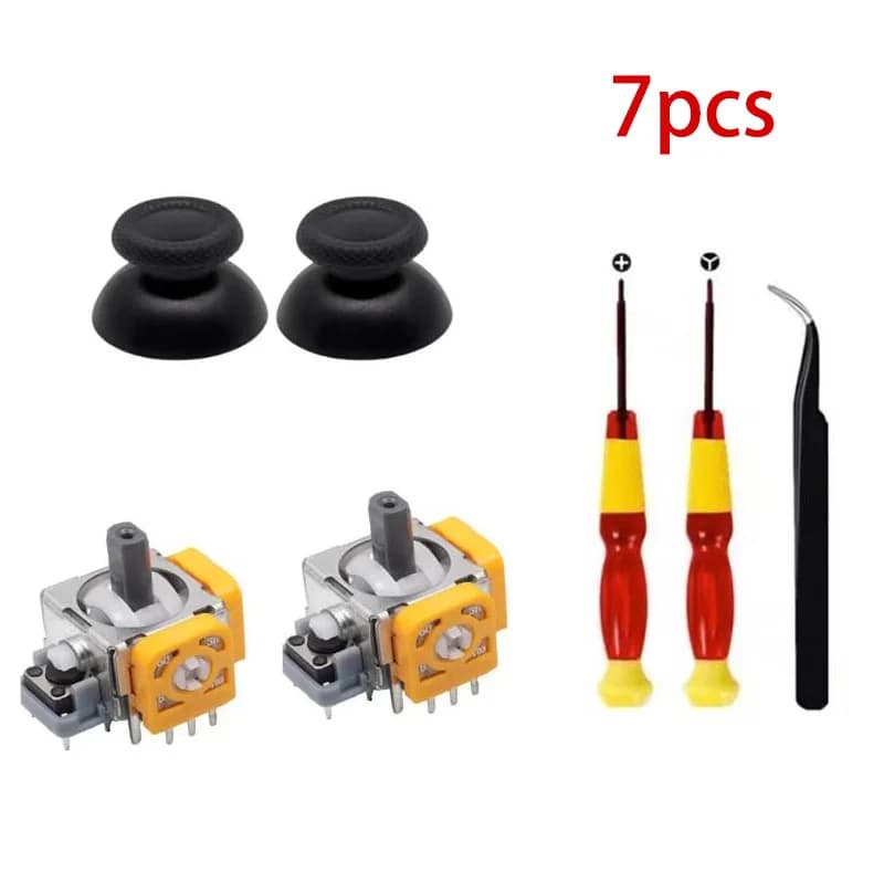 Joystick di ricambio per Xbox One Controller Xbox Series S/X Thumbsticks analogici 3D Kit di parti di riparazione Accessorio per cacciavite