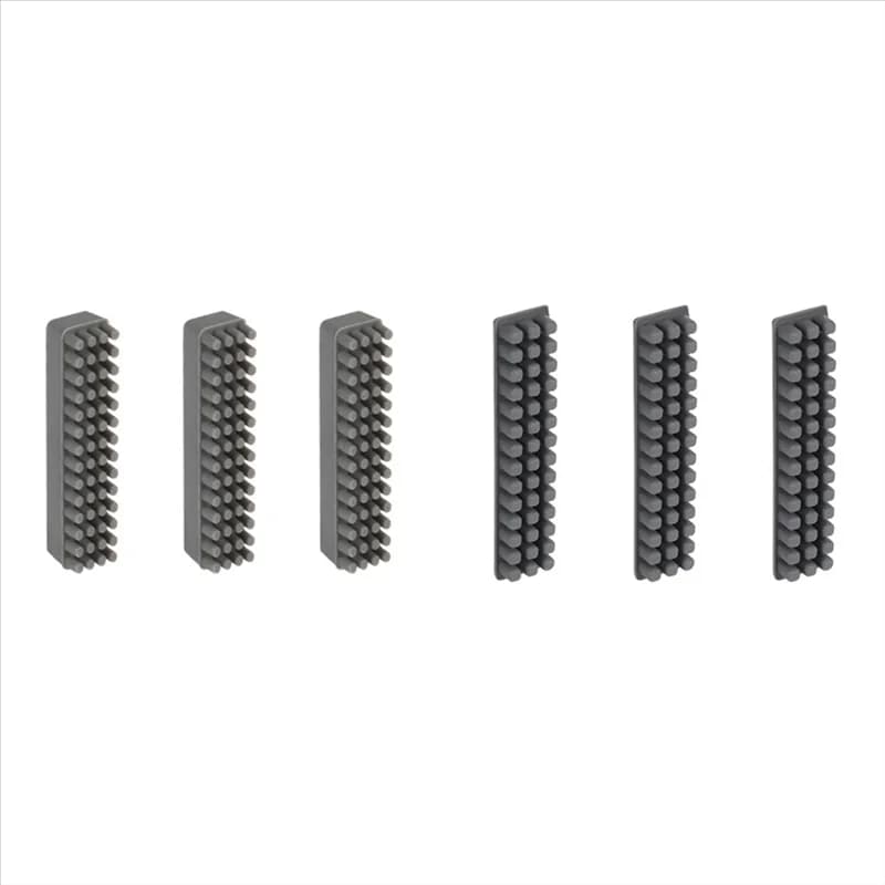 Spazzola per pulizia ugelli classica per robot da laboratorio Bambu Spazzola in silicone Spazzola per pulizia montata su focolaio Strumento di pulizia Stampante 3D per A1