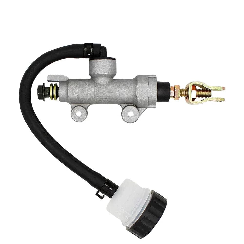 Rear Brake Master Cylinder 14mm For Motorcycle ATV Scooter Hydraulic Pump Reservoir Pit Bike Dirt Bike