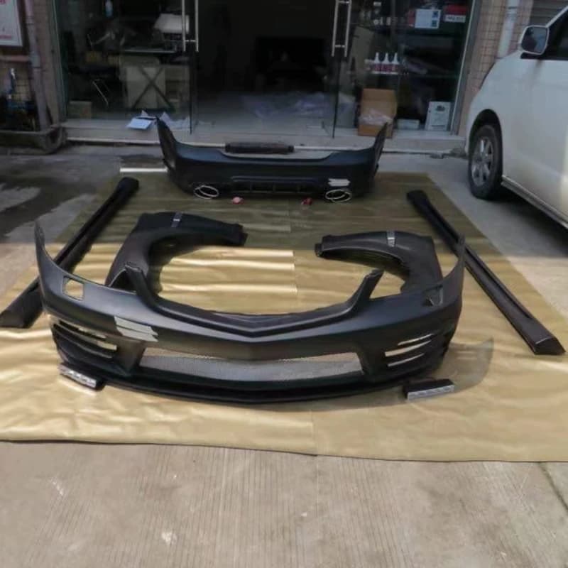 Kit body shop for Mercedes Benz W221 s300 s350 s600 s500 modified Front bumper back skirt side fender tail gorge surround