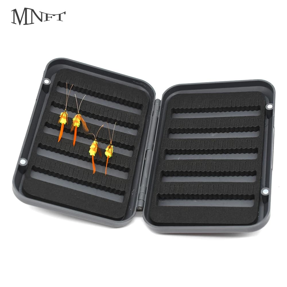 MNFT 1 pcs Flyer Box Floating Equipment Box Slot EVAFoam Fishing Equipment Boxes Large and Small Size Fishing Equipment Boxes