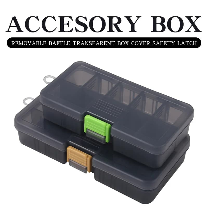 Mini Cover for Flying Fishing Equipment Box for Fishing Equipment Hook for Fishing Spoon Box for storing baits Fishing accessories