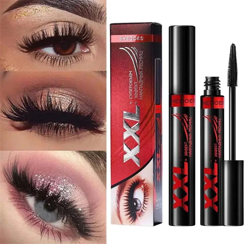 Mascara 3D Impermeabile Volume Extra Lunga Durata Hyper-Curl Allungamento Ciglia Ciglia Non sbavature Mascara nero Trucco
