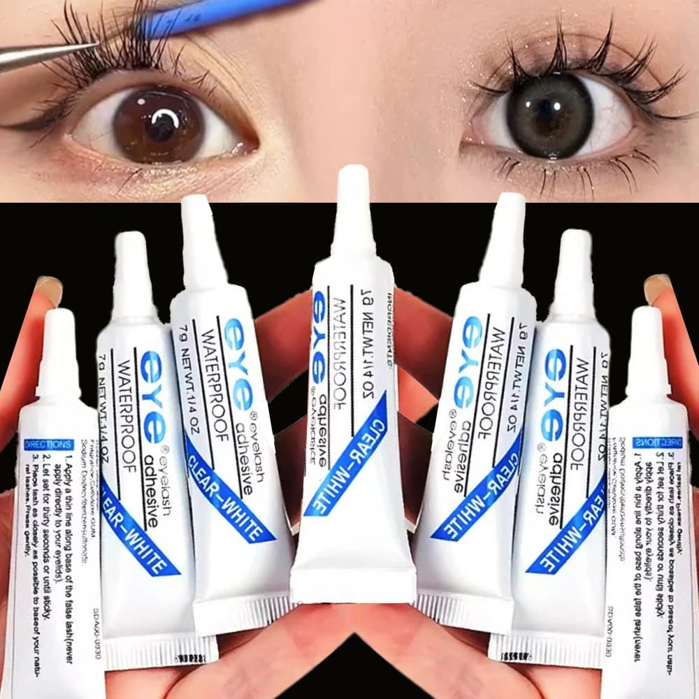 7g professionale colla per ciglia ad asciugatura rapida monouso estensione ciglia finte strumenti per trucco adesivo di bellezza impermeabile a lunga durata