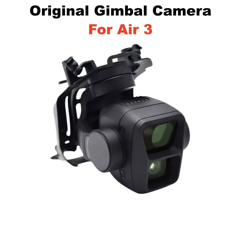 Fotocamera Gimbal Originale per Air 3 con Cavo e Accessori, Ricambio Gruppo Fotocamera PTZ per DJI Air 3, Parti di Ricambio, 95% Nuovo
