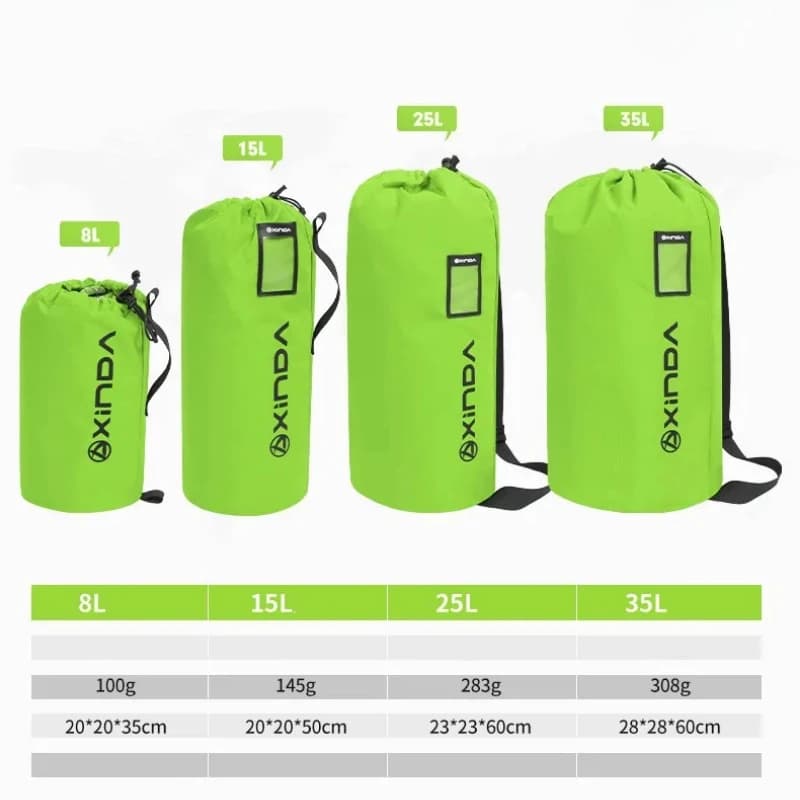 Multi-Function Rope Management Kit Bag, Receiving Bag Waterproof & Wear-Resistant Mountaineering Equipment for Climbing