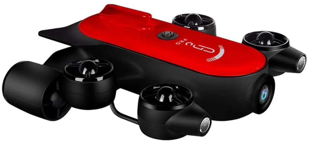 G GENEINNO T1 Pro Underwater drone ROV: 4K UHD Cam, race 8H, remote shot, 128G, diver without pilot for underwater fishing