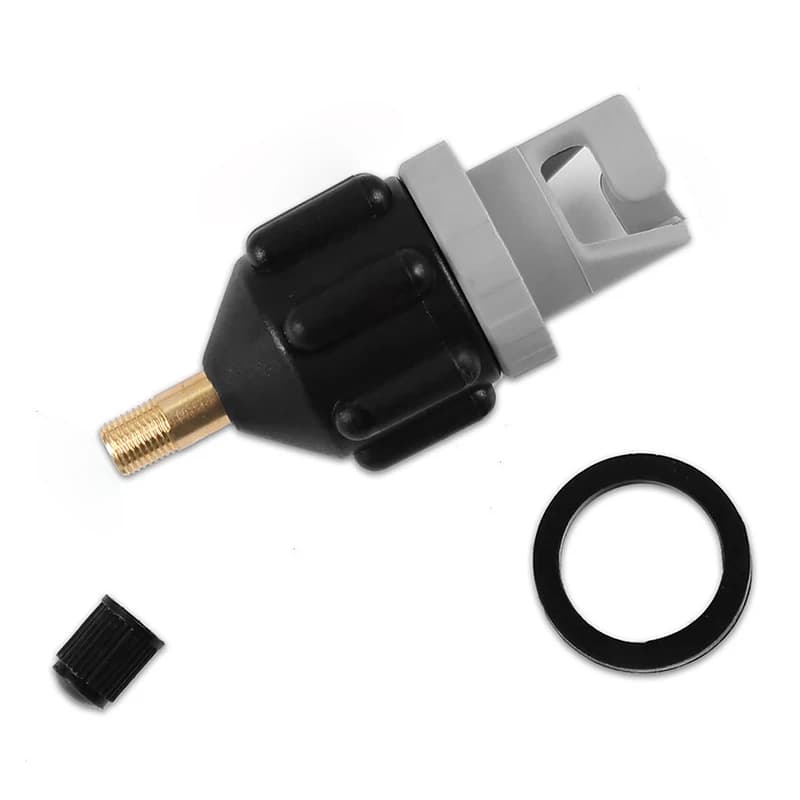 Adattatore per Pompa d'Aria per Tavola da Surf, Gonfiabile, Stand Up Paddle Board, Gommone, Kayak, Valvola, Convertitore per Compressore Pneumatici, Ugello per Surf