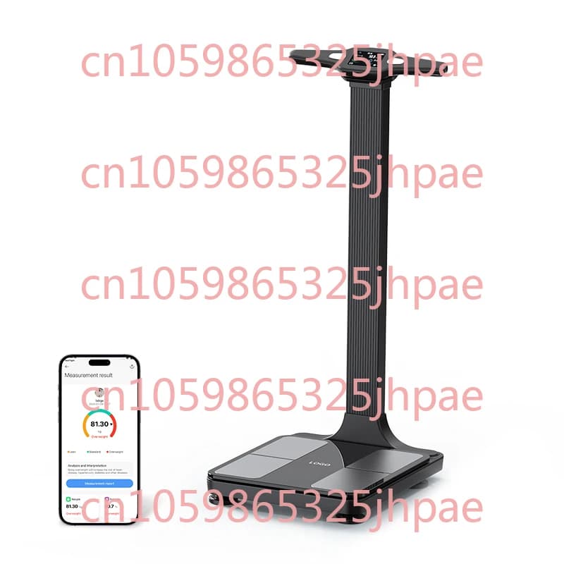 Nuova bilancia personale unica da 180 kg per analisi della composizione corporea, bilancia intelligente con app per smartphone WIFI