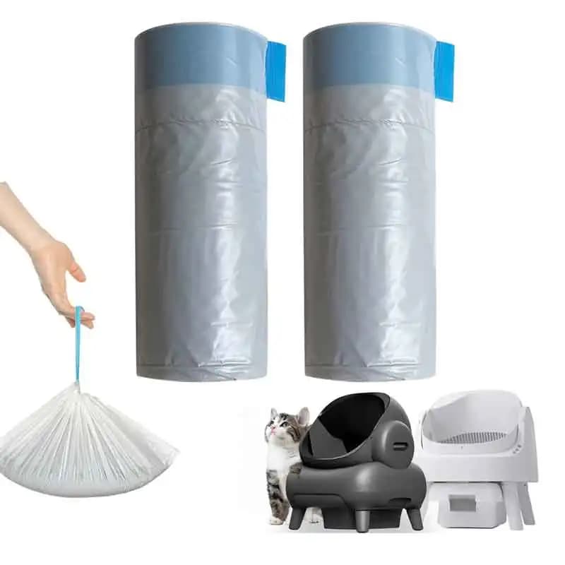 Self-Cleaning Cat Litter Box Liners for Neakasa M1 Pet Pivot Autoscooper 11 Open-Top Self-Cleaning Toilet Waste Receptacle Bags