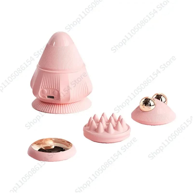 Dianji suction cup type fascia ball massager whole body muscle relaxation fascia gun electric