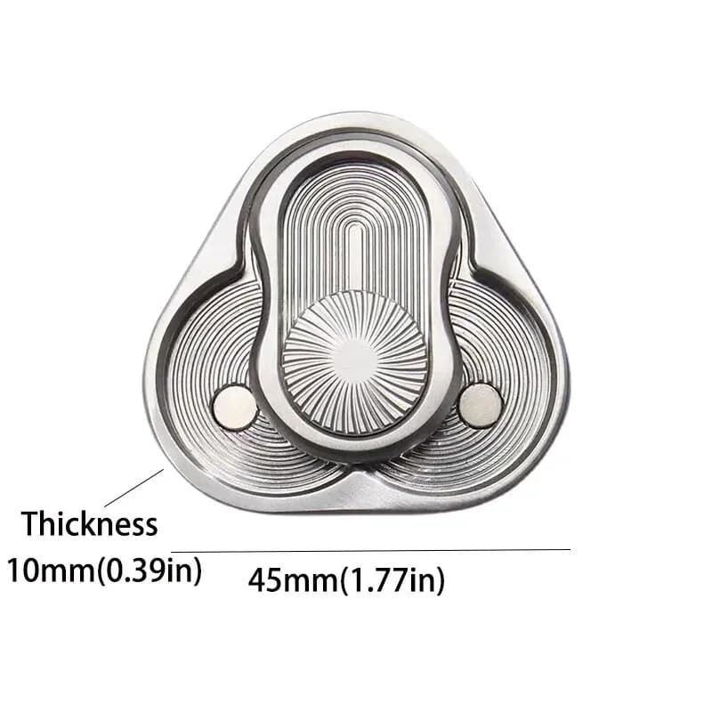 Cursore magnetico Fidget per adulti EDC Giocattolo Fidget in metallo Decomprimere Spinner a mano Autismo Ansia sensoriale Sollievo dallo stress Miglior giocattolo per adulti