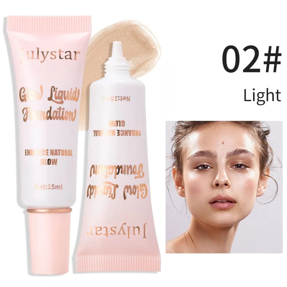 2025 Perlescent Liquid Funding High Cover Durable Waterproof Corrector Light 3D Contour Shadow Evidence Face Body