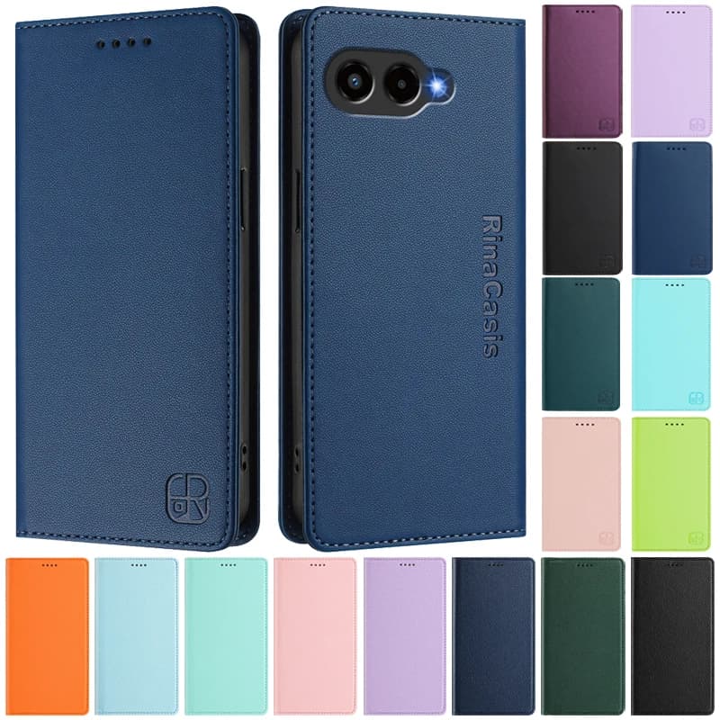 For T-Mobile T Phone 3 Wallet Card Slots Case For T-Mobile T Phone 3 Cover on for TPhone3 Revvl 8 Flip Magnetic Case Funda Coque