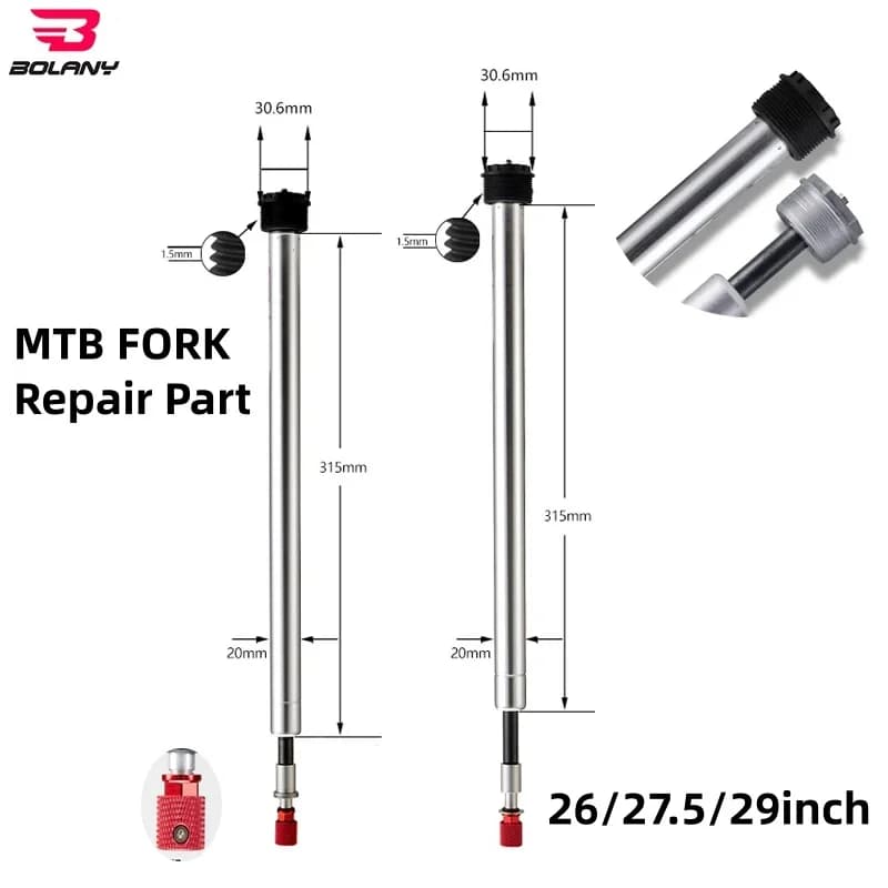 Bolany Mountain Bike Forcella Pompa Olio 26/27.5/29in Universale Singolo Aria Barra Idraulica Spalla/Lenza di Controllo Freno Parti di Ricambio