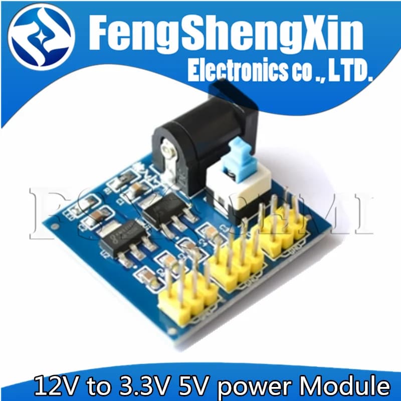 Modulo di conversione di tensione DC-DC multi-uscita 3.3V 5V 12V, da 12V a 3.3V 5V 12V, per Arduino