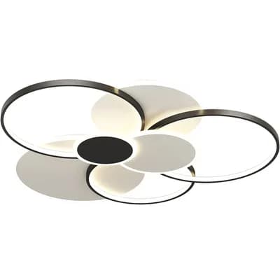 Lampada da soggiorno, nuova, semplice, moderna, suggestiva, tutta la casa, pacchetto, anello, lusso leggero, camera da letto, lampade