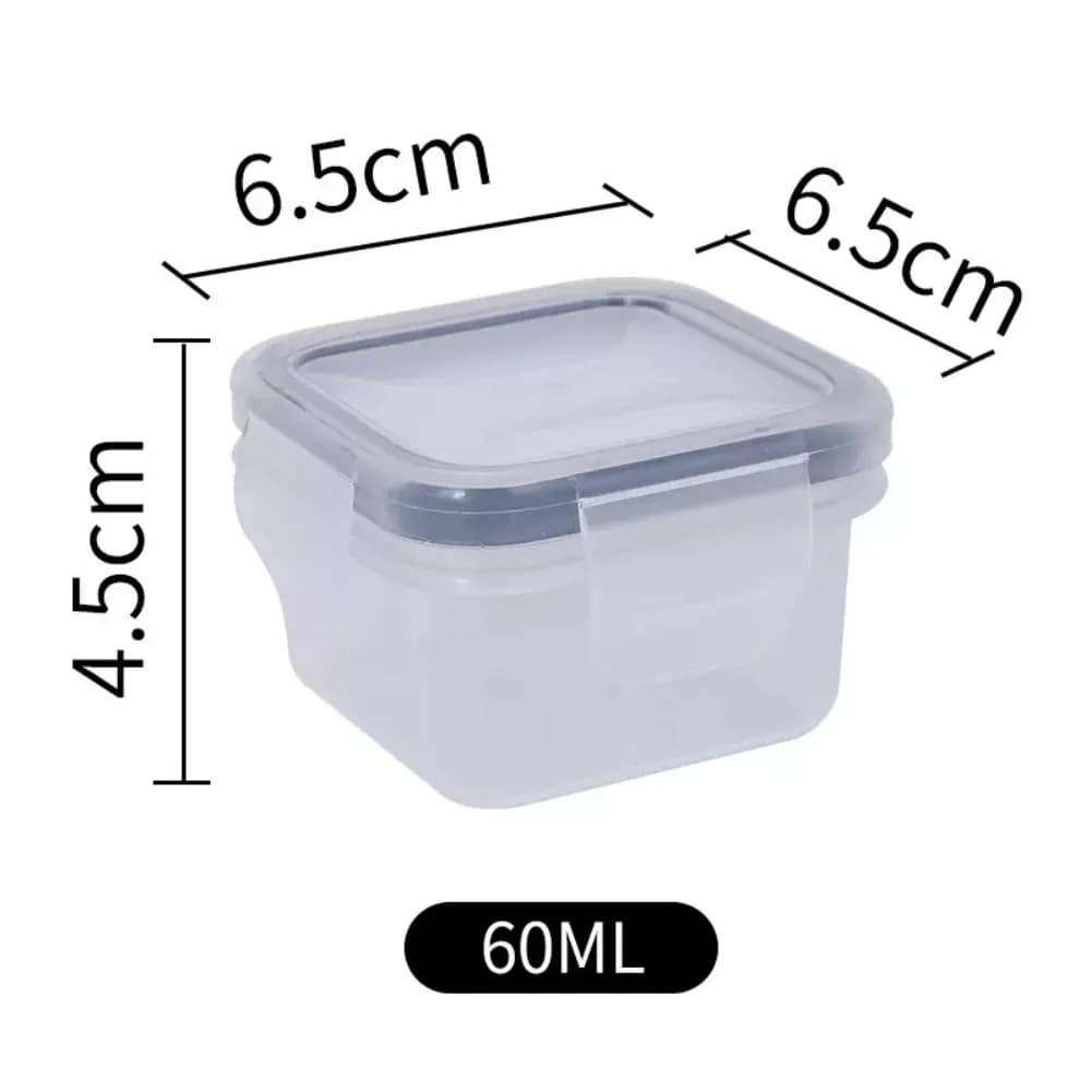 PP Stackable Microwave Safe Food Containers with Lid for Camping Outdoor Activities Meal Prep Sampling and Refrigerator Use