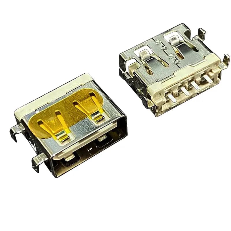 2/3/5pcs USB 2.0 Female Power jack USB2.0 Charging Port Connector for Xiaomi Mobile Power Bank