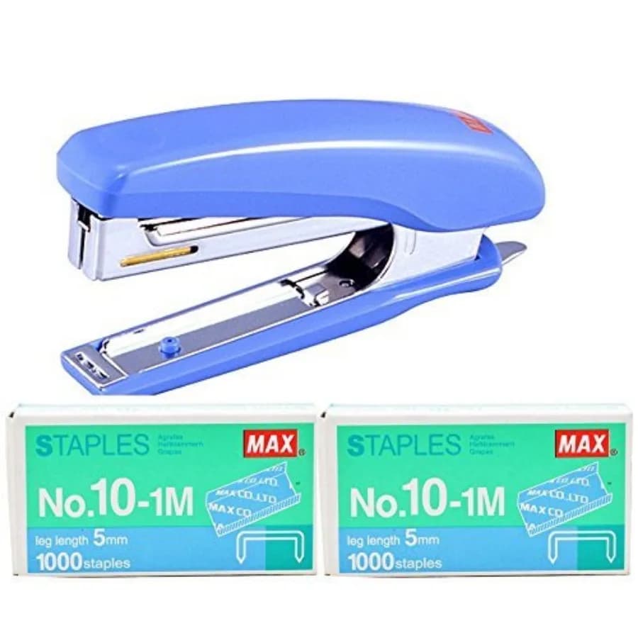 Stapler with 2 Boxes 10-1M Staples 2000