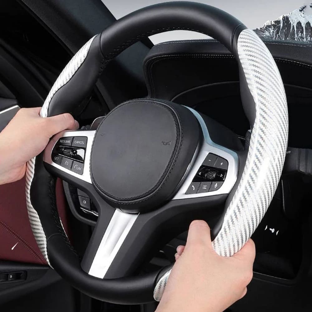 Carbon Fiber Flying Covers, Anti-slip Protection, Lyscia and Washable, Carbon Fiber Motive, for 38CM Auto Accessories