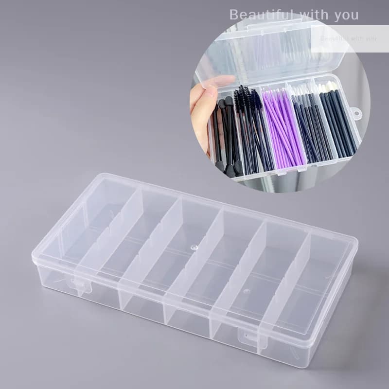 NewNew Eyebrow Extension Set Eyelash Box Micro Brush Tape Pad Ring Pad for Eyes Disposable Mascara Applicator Eyelash Storage Tool