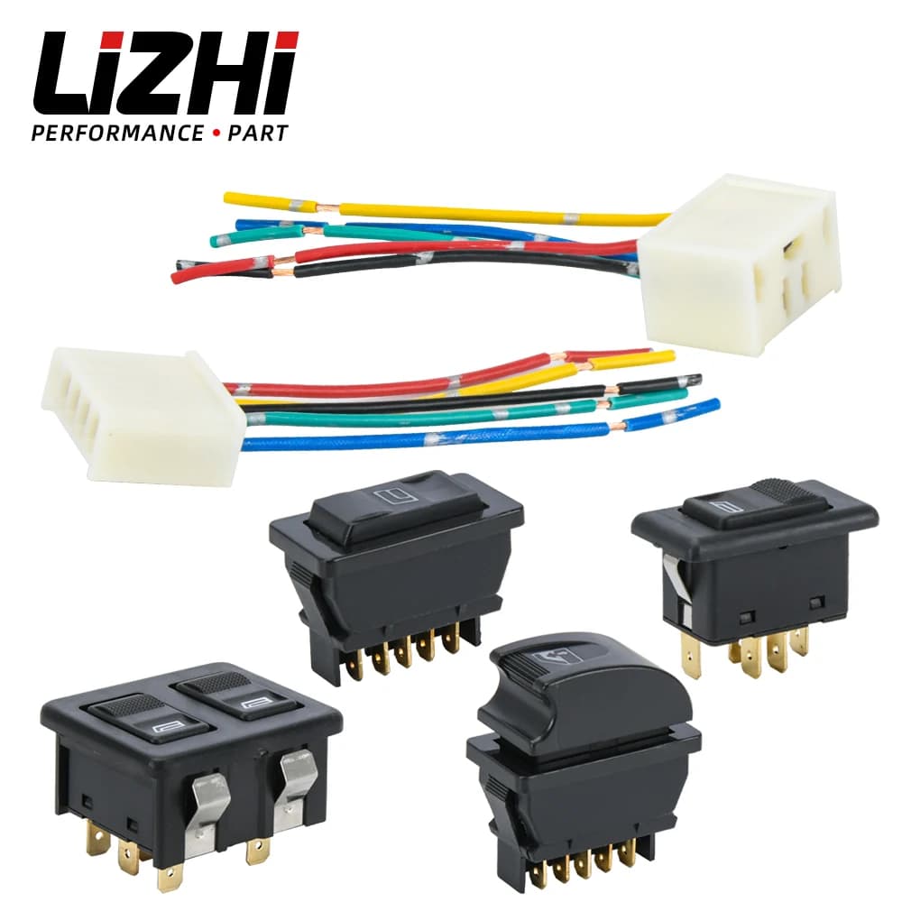 Universale Auto Elettrica Finestra Interruttore Sollevatore Controller di Controllo 5 Pin DC 12V 20A Finestra Interruttore Regolatore Accessori