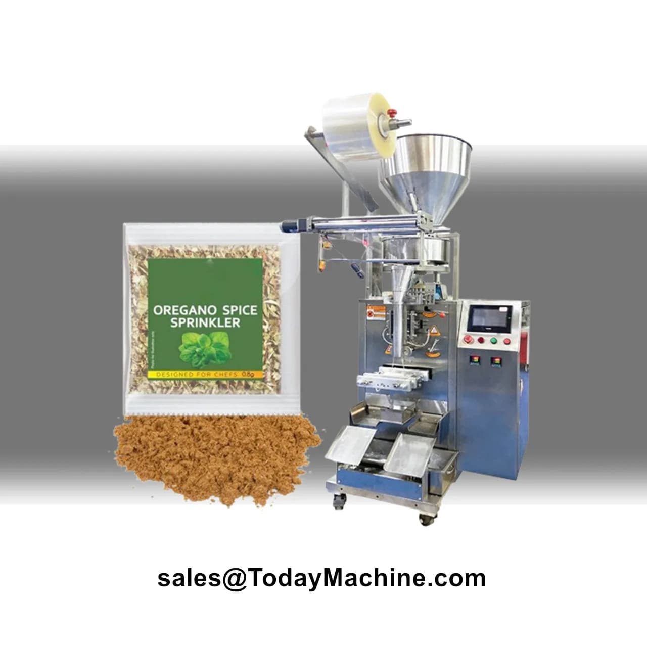 Auger Filler Automatic Bag Filling Packing Machine for Spices Chili Coffee Milk Protein Powder