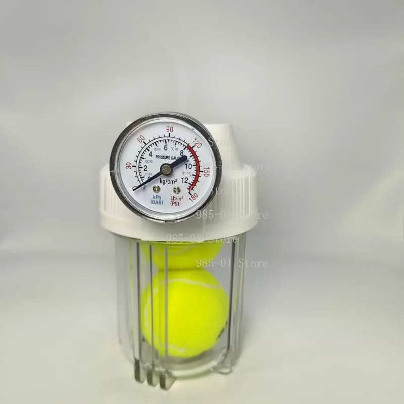 4/8 Balls Capacity Tennis Pressure Tank Leakproof Inflatable Storage Container