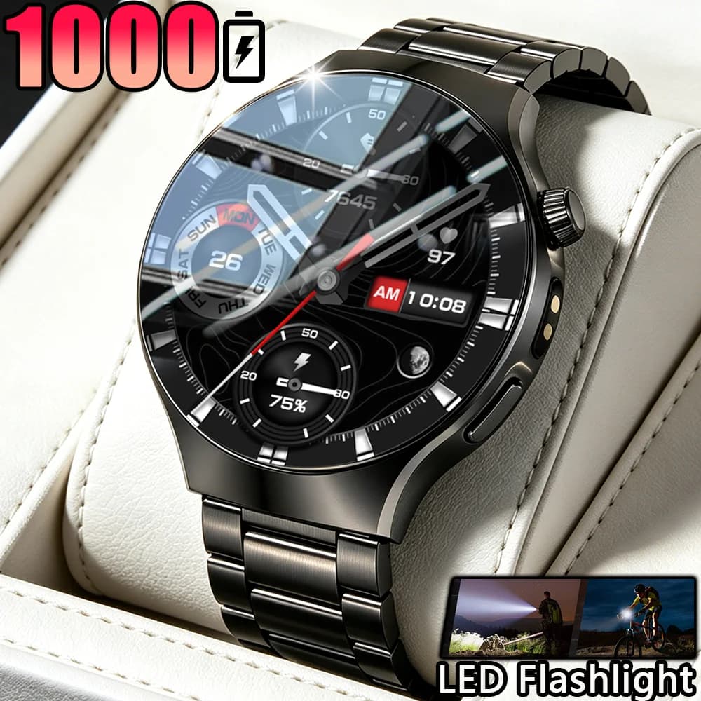 Nuovo Arrivo 2026: Smartwatch Sportivo Trendy per Esterni, Batteria Grande da 1000mAh, Schermo HD da 1,70 Pollici, Chiamate Bluetooth, GPS e Cardiofrequenzimetro
