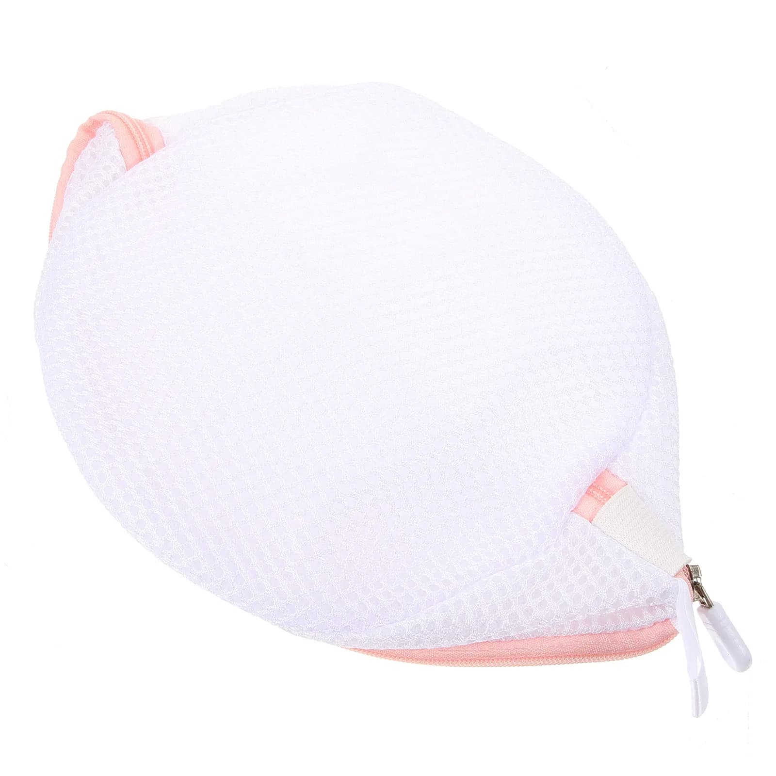 1Pcs Thickened Laundry Mesh Bags with Shell Bracket Support for Bras Lingerie Delicates Washing Protection Travel Organizer