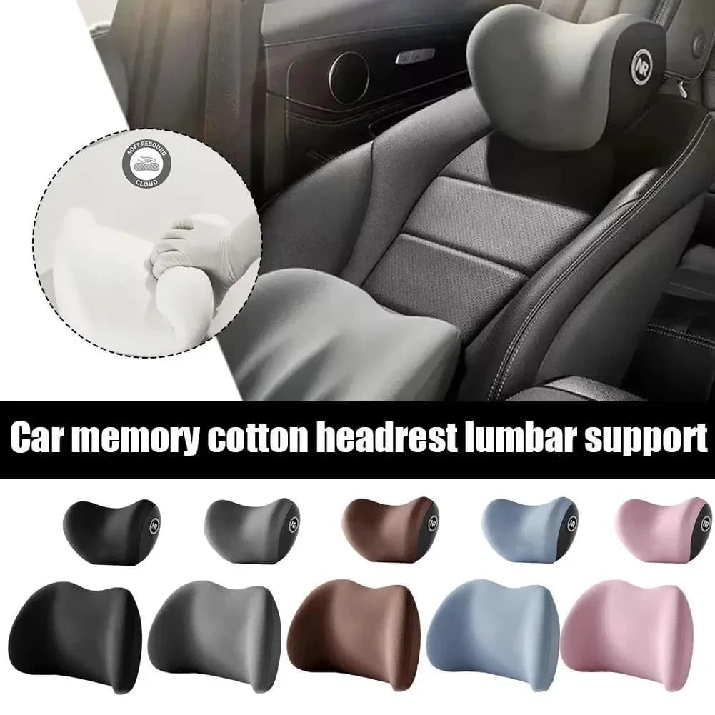 Memory Foam Auto Collo Cuscino Protettivo Supporto Lombare Per La Schiena Per MG 3 5 6 7 GT ZS HS RX5 Auto Poggiatesta Cuscino Auto Cuscino Cervicale