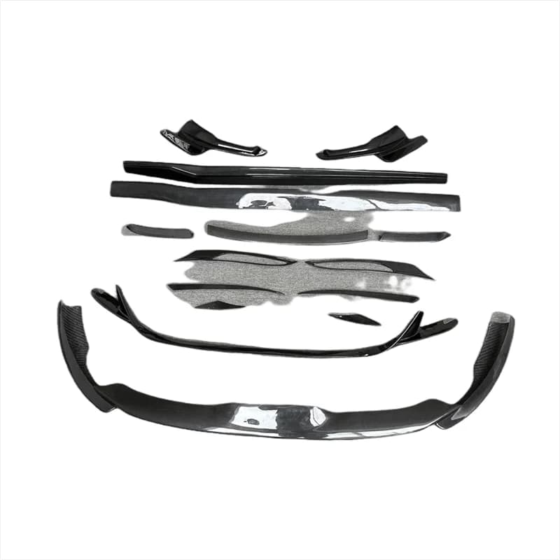 Kit corpo in fibra di carbonio a secco per Ferrari 812 Superfast GTS Parti del diffusore posteriore con labbro anteriore Aggiornamento in stile