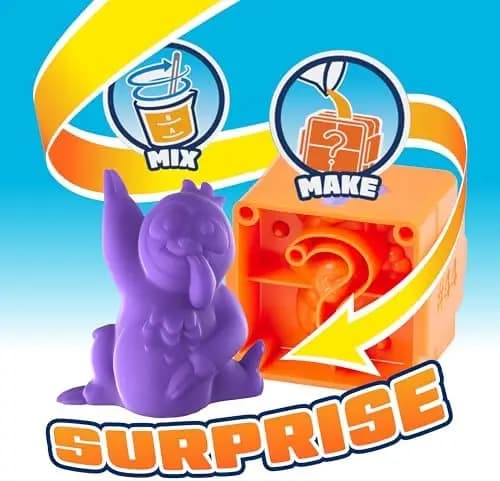 Elmer's Squishies Kit Fai-da-Te Luminoso al Buio – Set Creativo per Slime da 13 Pezzi per Bambini dai 6 Anni in Su