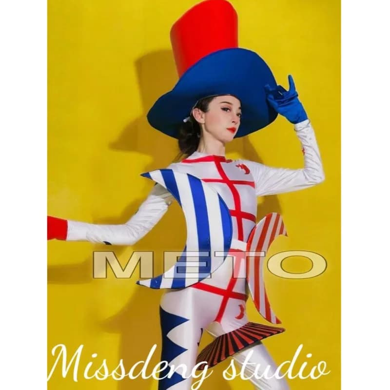 Gogo New DS Cosplay Costume Bar Nightclub New Magician Cosplay New Year's Day New Year Performance Costume