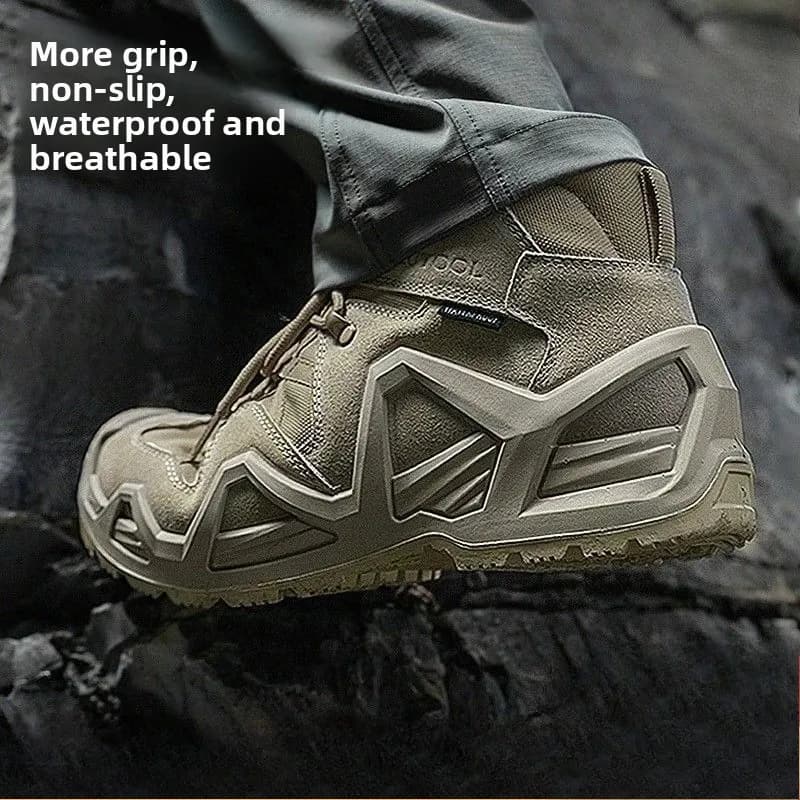 Original waterproof outdoor trekking shoes Traveler Rock 2th, high non-slip and wear-resistant tactical boots