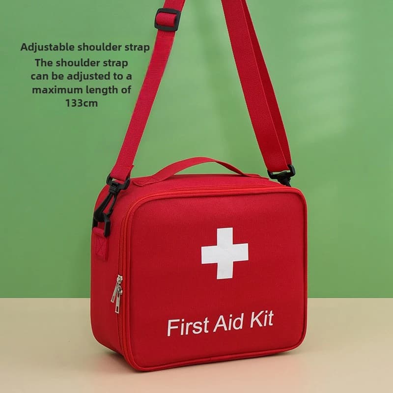 Kit di pronto soccorso premium Tracolla regolabile staccabile con doppia fibbia laterale Borsa medica per soluzioni di pronto soccorso affidabili