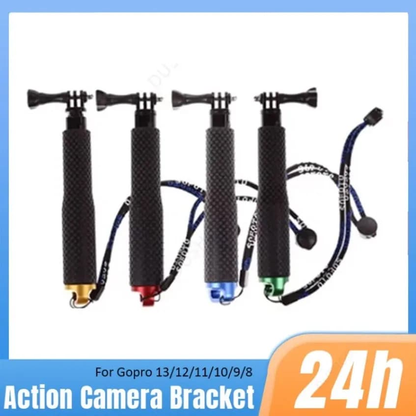 Supporto per telefono per action camera Bastone selfie portatile scalabile per Gopro HERO 7/8/9/10/11/12 Videocamere d'azione Fotografia all'aperto
