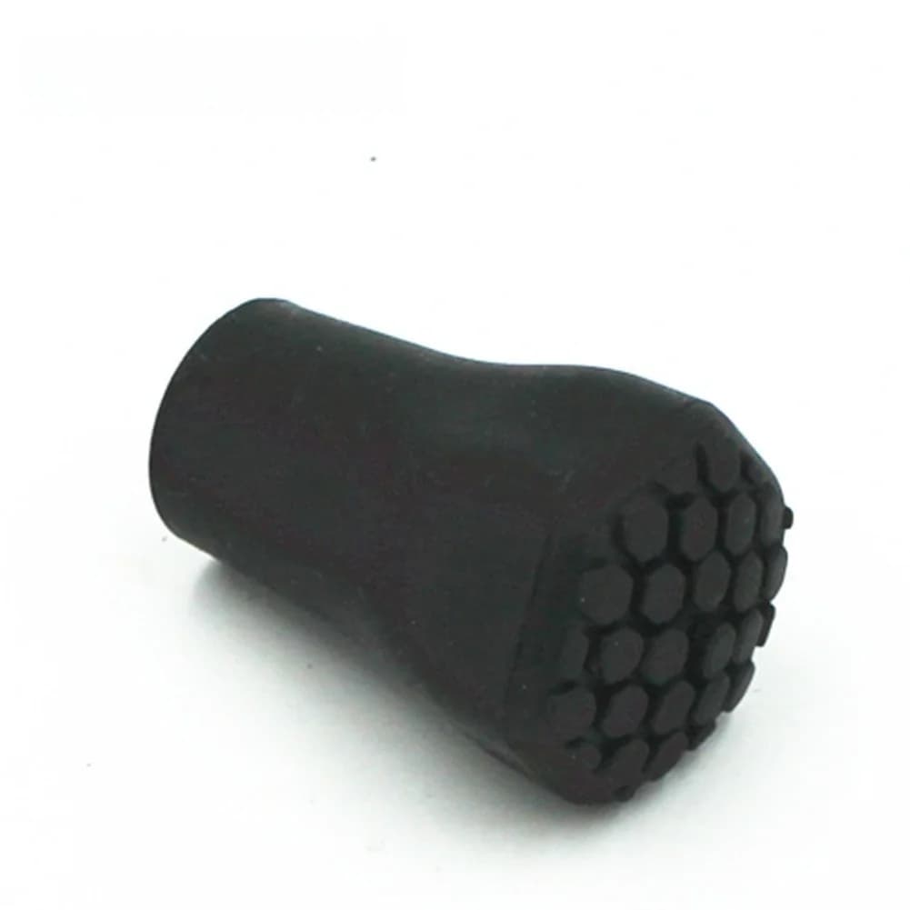 Hexagonal trekking poles, 10 pieces, non-slip rubber covers for hiking sticks, camping accessories and outdoor walks