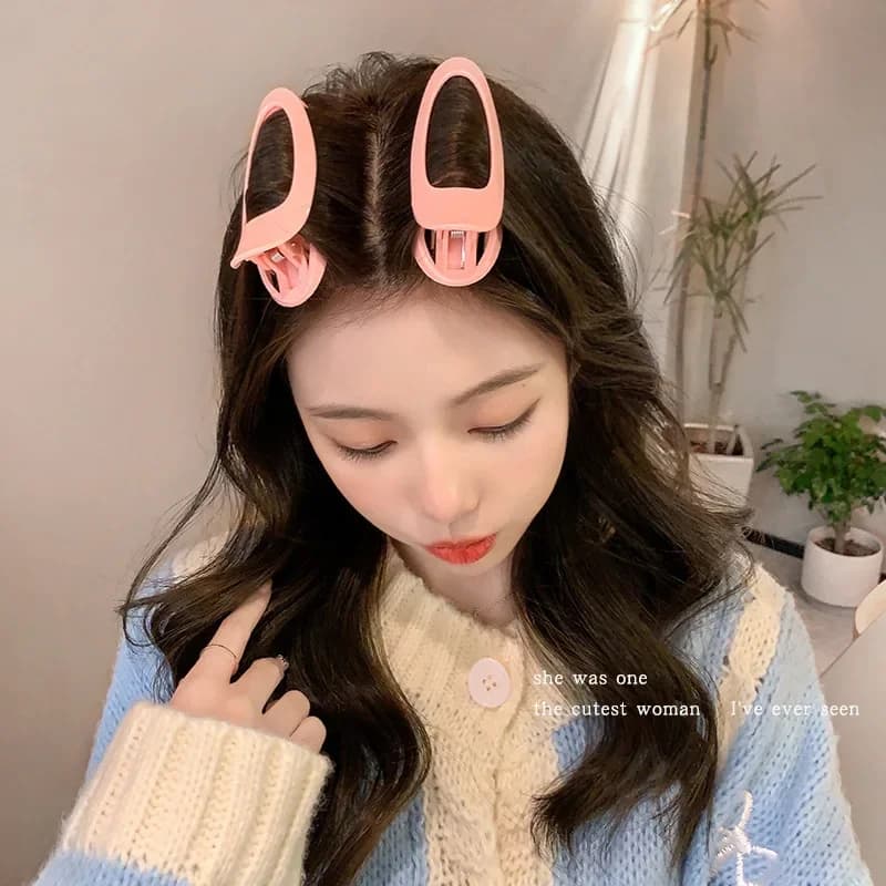 Hair Root Volumizing Clip, Reusable Fluffy Hair Styling Tool, No Heat Natural Hair Volume Clip for Ladies Daily Hair Makeup